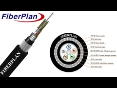 GYTA33 ऑप्टिक केबल 4 6 8 12 24 48 कोर G652D SM अंडरवाटर स्ट्रैंड्ड बख्तरबंद स्टील वायर